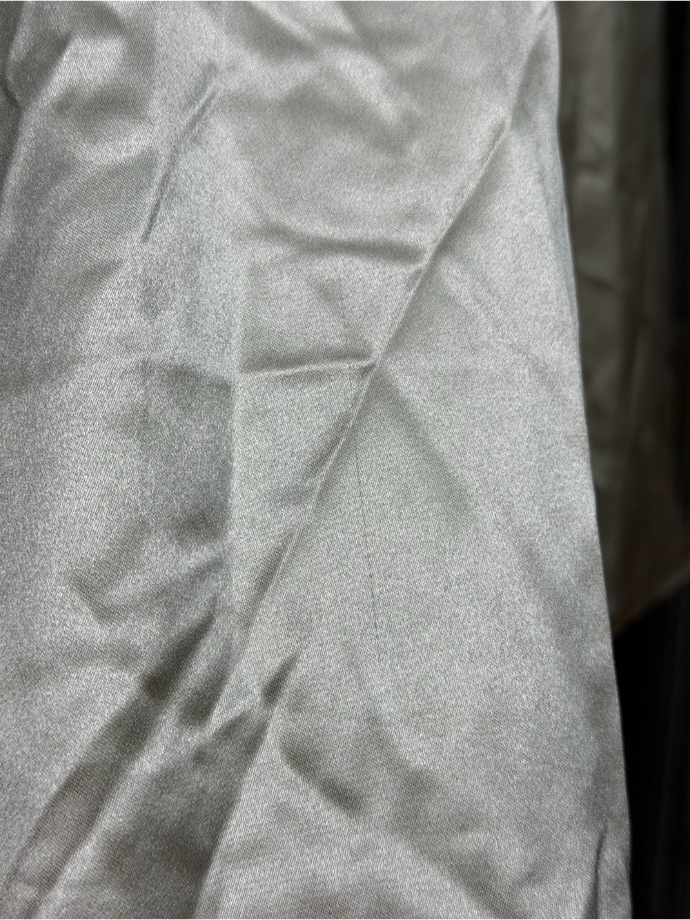 Reformation Liz Silk Bridal Dress Gowl in Ivory Size 8 - Picture 9 of 10